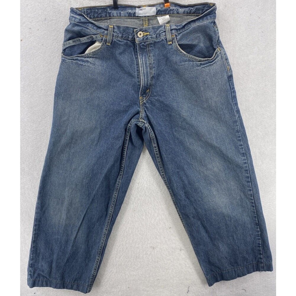 Levi's SilverTab Baggy Men's Jeans Medium Wash Denim W34 L27 Vintage Style
